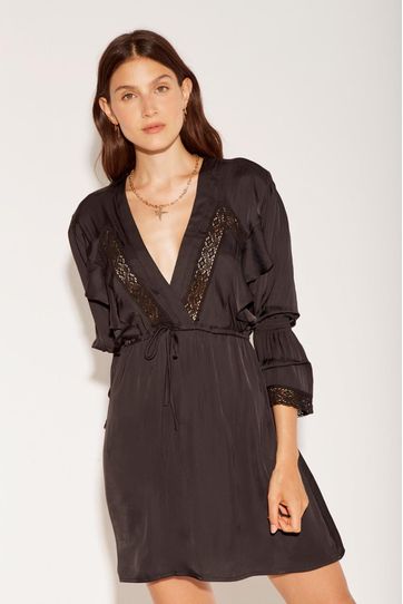 

Vestido Aimi Rapsodia New Talla: S y color: negro