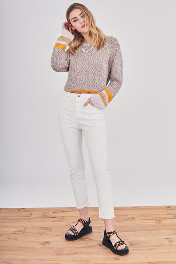 

Jeans Skinny Whity Rapsodia Talla: 22 y color: blanco