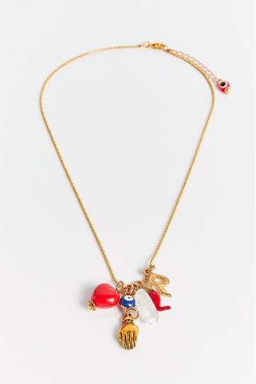 

Collar Amuleto Rapsodia Rock Talla: U y color: dorado