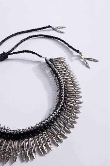 

Collar Desert Rapsodia Talla: Unitalla y color: plata vieja