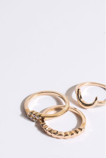 

Anillo Set Rapsodia Moon talla: U y color: dorado