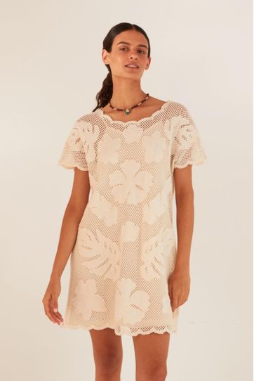 

Vestido Punta Rapsodia Talla: M y color: crudo