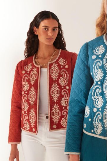 

Saco Block Rapsodia Cata Talla: S y color: naranja