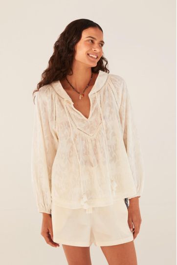 

Camisa Arusha Rapsodia New Talla: S y color: crudo