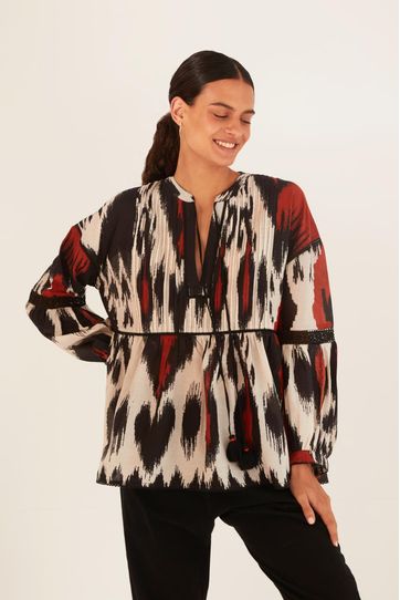 

Camisa Globo Rapsodia Arri Talla: XS y color: marron