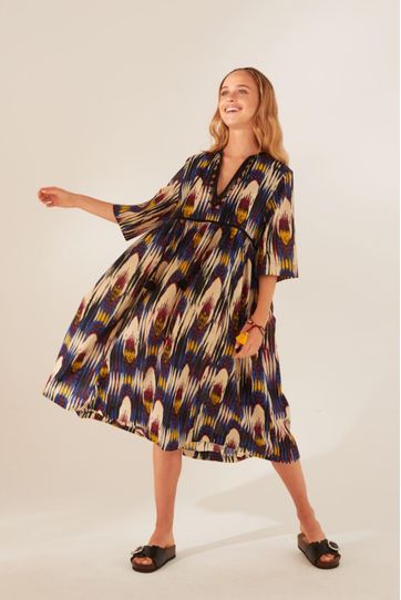 

Vestido Propiano Rapsodia Arri Talla: S y color: azul