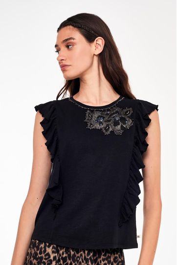 

Blusa Hospet Rapsodia P Talla: XS y color: negro