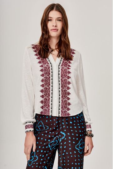 

Camisa Amalita Rapsodia Cute Talla: S y color: crudo