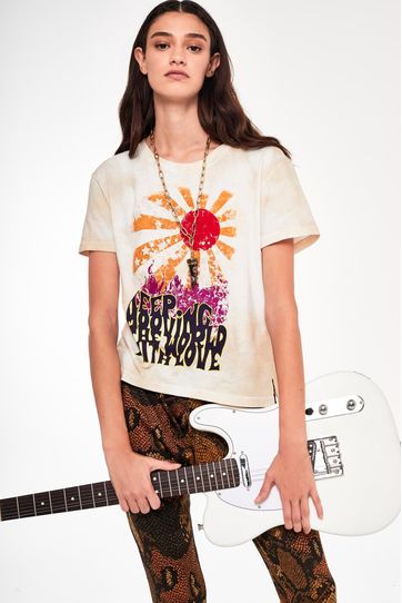 

Playera Dance Rapsodia Move Talla: XS y color: beige