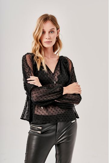 

Camisa Plumm Rapsodia Talla: XS y color: negro