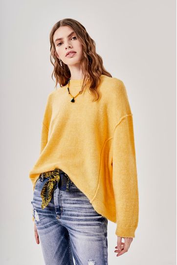 

Suéter Be Rapsodia Happy Talla: L y color: amarillo claro