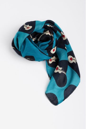 

Pashmina Guitar Rapsodia Talla: U y color: petroleo