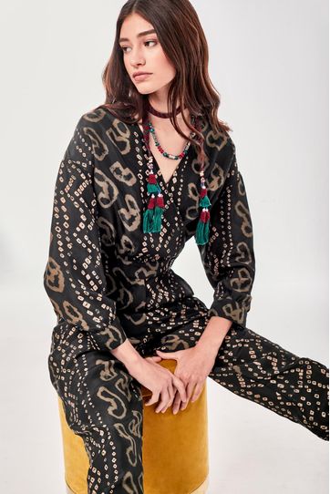 

Jumpsuit Afra Rapsodia Talla: S y color: verde