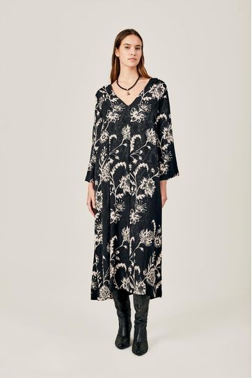 

Vestido Olien Rapsodia Garden D Talla: L y color: negro