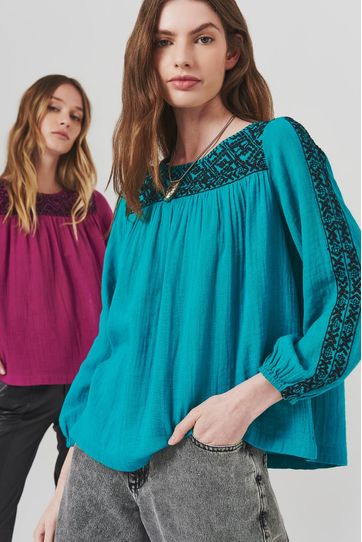 

Camisa Rapsodia Uzuri New Verde Talla: L y color: verde