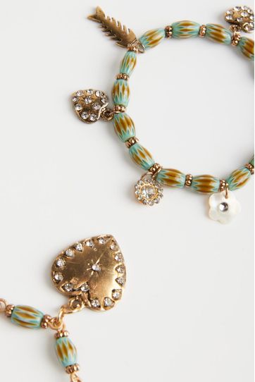 

Pulsera Rapsodia Murano Fish Verde Talla: U y color: verde
