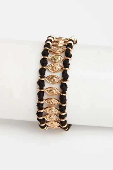 

Pulsera Rapsodia Madi Son Negro Talla: U y color: negro