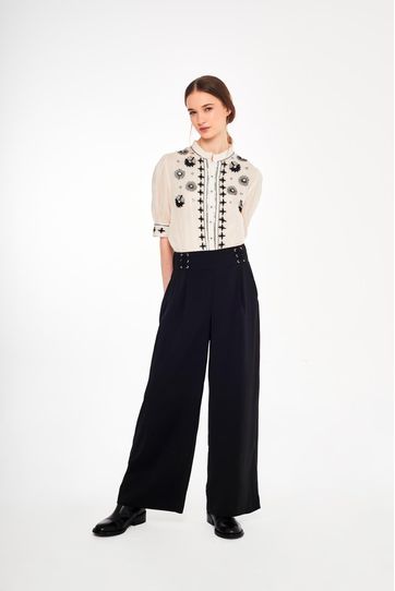 

Pantalón Rapsodia Saru P Negro Talla: S y color: negro