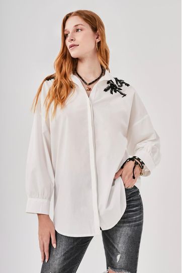

Camisa Rapsodia Louise P Blanco Talla: XL y color: blanco