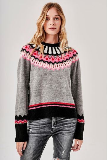 

Suéter Rapsodia Kabil Sequins New Gris Melange Talla: S y color: gris melange