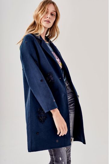 

Abrigo Rapsodia Fred Azul Talla: S y color: azul