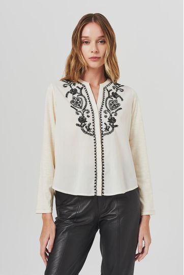 

Camisa Rapsodia Gandha Knit Negro Talla: XS y color: negro