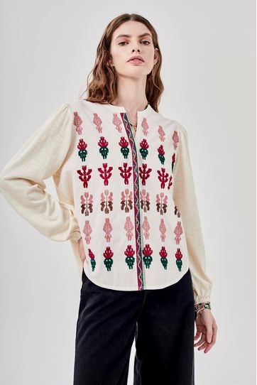 

Camisa Rapsodia Guat Knit Crudo Talla: XS y color: crudo