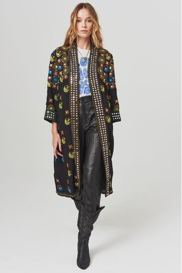 

Kimono Rapsodia Bonapart Gang Negro Talla: S y color: negro