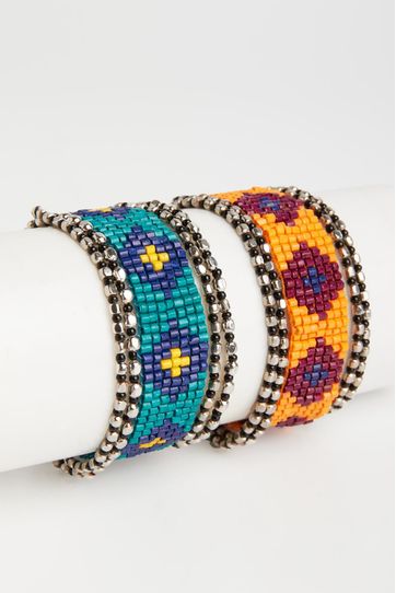 

Pulsera Rapsodia Beads Azteca Verde Oscuro Talla: U y color: verde oscuro