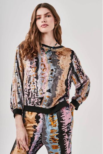 

Sudadera Rapsodia Ethic Tye Multicolor Talla: L y color: multicolor