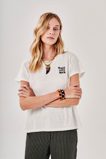 

Playera Rapsodia Reagge Hands Crudo Talla: XS y color: crudo