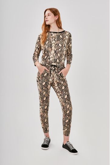 

Pantalón Rapsodia Weekend Snake Reptil Talla: XS y color: reptil