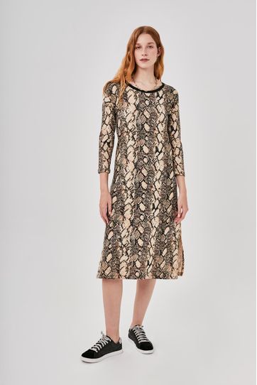 

Vestido Rapsodia Ema Snake Reptil Talla: S y color: reptil