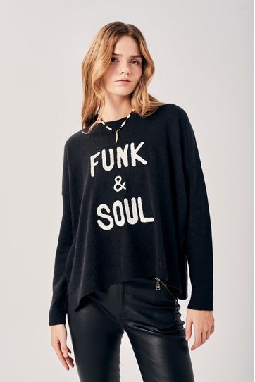 

Suéter Rapsodia Funk And Soul Negro Talla: M y color: negro