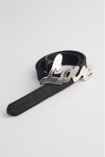 

Cinturón Rapsodia New Love Negro Talla: U y color: negro