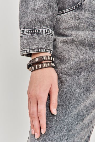 

Pulsera Rapsodia Escam Negro Talla: U y color: negro