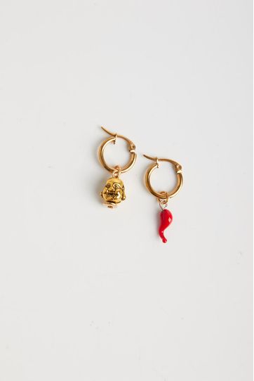 

Aretes Rapsodia Buda Chilly Dorado Talla: U y color: dorado
