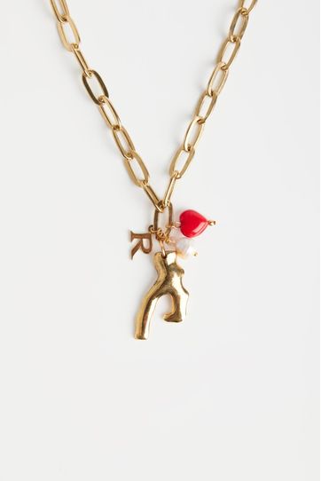 

Collar Rapsodia Chunky Tree Dorado Talla: U y color: dorado