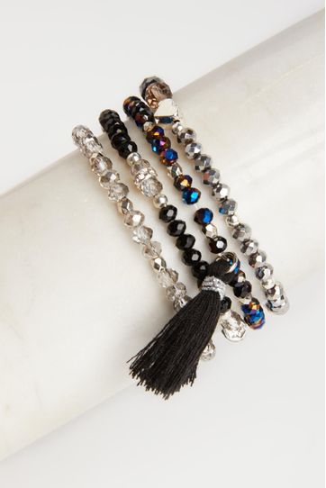 

Pulsera Rapsodia Simur Triple Negro Talla: U y color: negro
