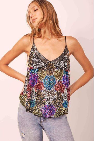 

Top Rapsodia Rock Fireworks Multicolor Talla: S y color: multicolor