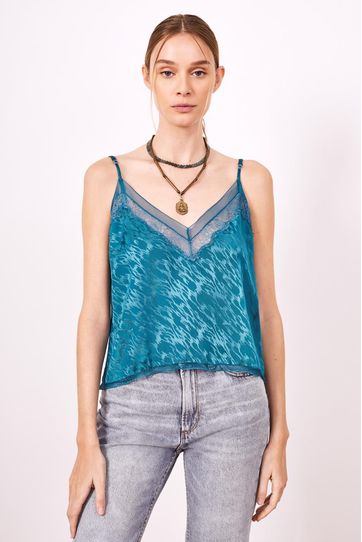 

Top Rapsodia Janis Verde Talla: XS y color: verde