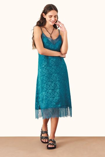 

Vestido Rapsodia Janis Jacquard Azul Talla: S y color: azul