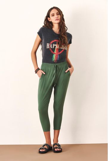 

Pantalón Rapsodia Porter D Verde Talla: S y color: verde