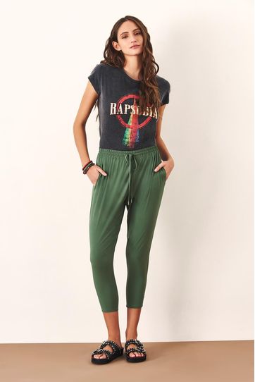 

Pantalón Rapsodia Porter D Verde Talla: L y color: verde