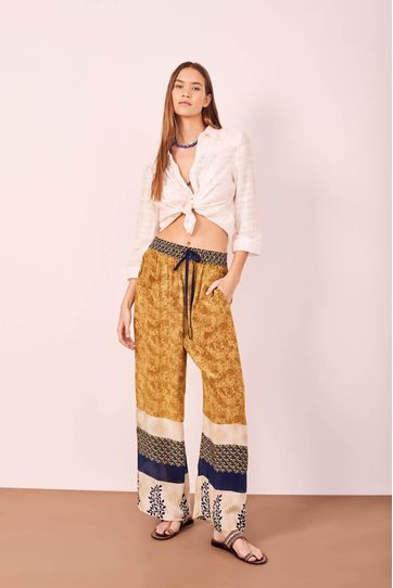 

Pantalón Rapsodia Dominique Aliou Azul Talla: S y color: azul