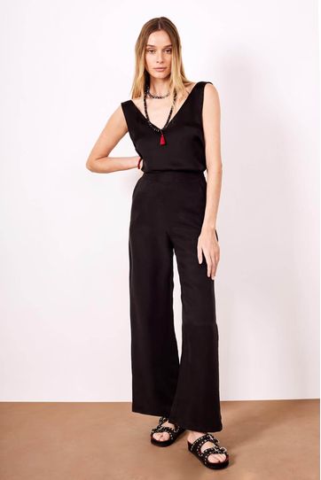 

Pantalón Rapsodia Mishe New Negro Talla: XS y color: negro