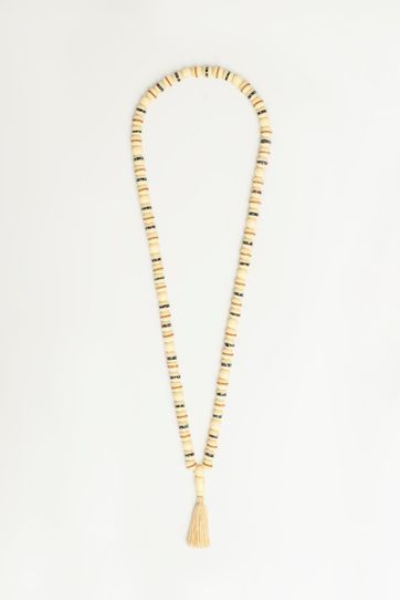 

Collar Rapsodia Mozambique Long Crudo Talla: U y color: crudo
