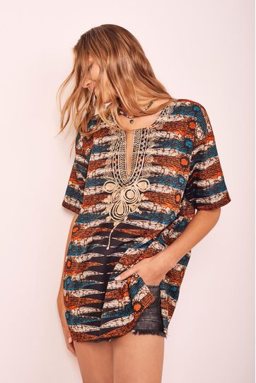 

Camisa Rapsodia Menorca Kalai Azul Talla: L y color: azul