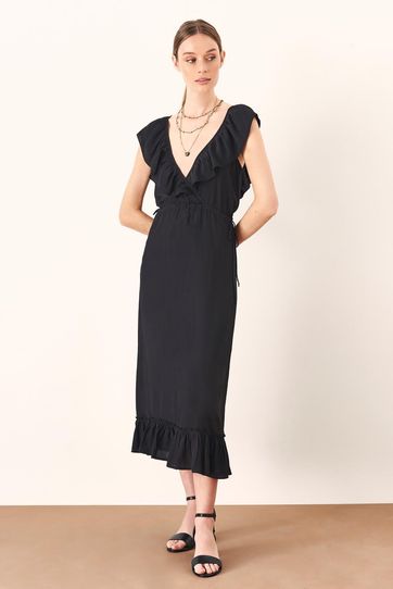 

Vestido Rapsodia Luci Plain D Negro Talla: S y color: negro