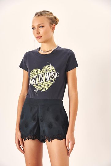 

Short Rapsodia Cut Out Negro Talla: XS y color: negro